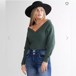 Lovin' This Feeling Thermal Bodysuit in color Forest Pine